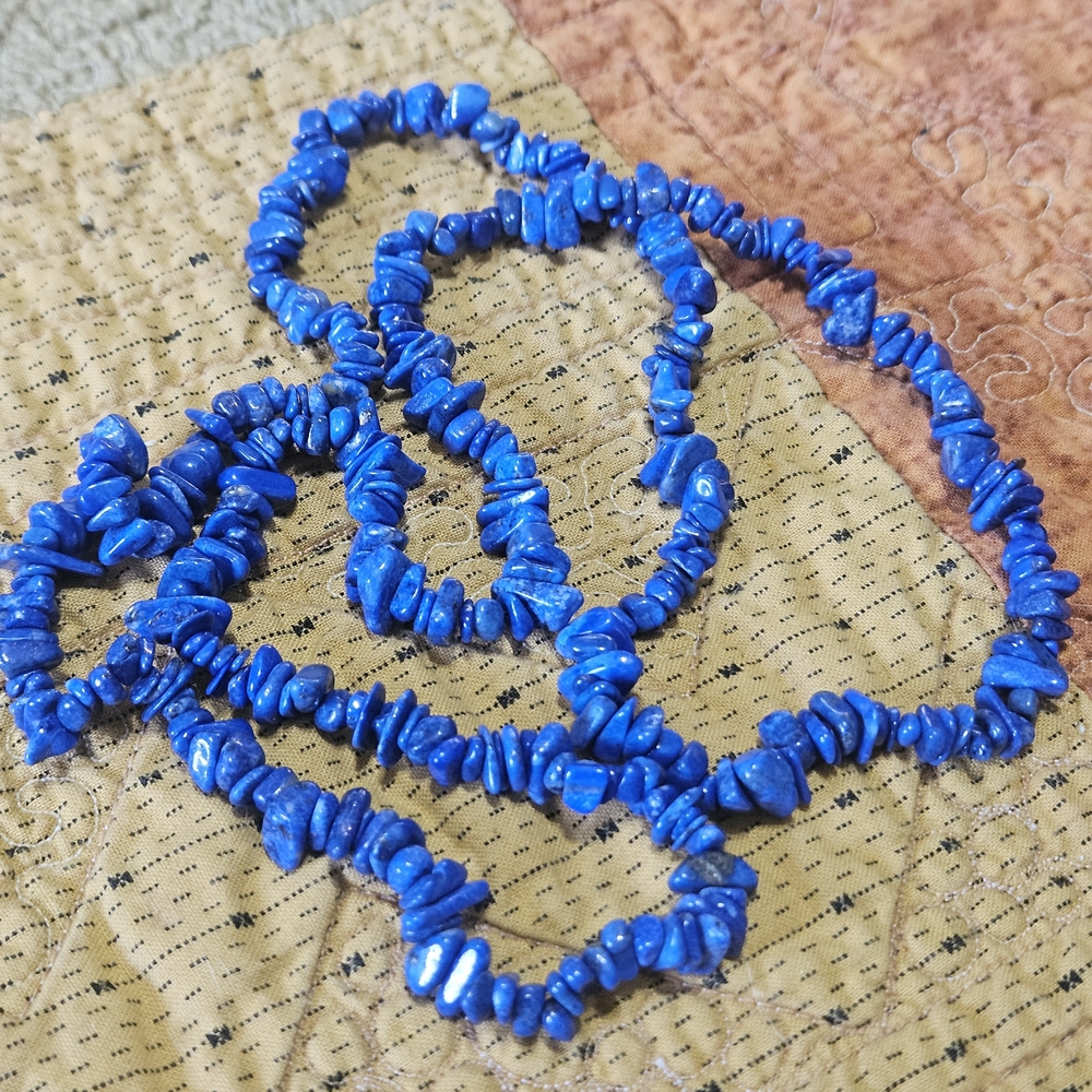 Blue Stone Necklace